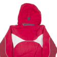 COLUMBIA Omni-Shield Womens Rain Jacket Red Nylon Hooded M Online Hot Sale