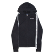 CHAMPION Boys Black Hoodie Full Zip M Cheap