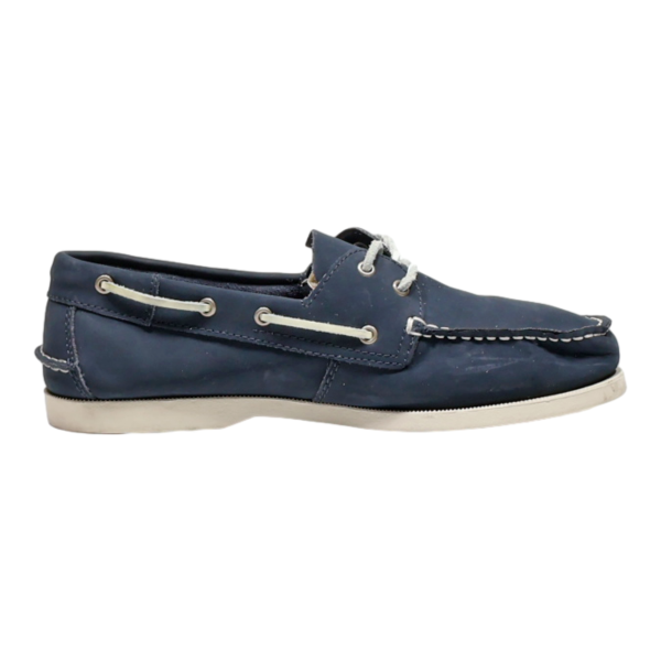 CLARKS Loafer Shoes Blue Leather Mens UK 8 Online