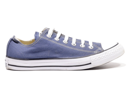 CONVERSE Chuck Taylor All Star Low Top Trainers Blue Canvas Mens UK 7 For Cheap