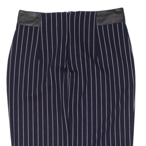 GUESS Stretch Womens Pencil Skirt Blue Knee Length Pinstripe S Online now