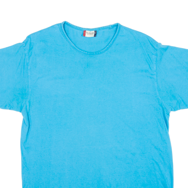 CLIQUE Mens T-Shirt Blue L Online