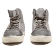 AIR JORDAN High Top Trainers Grey Canvas Boys UK 6.5 Sale