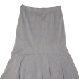 BPC COLLECTION Womens Flare Skirt Grey Midi UK 12 Cheap