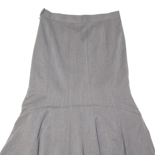 BPC COLLECTION Womens Flare Skirt Grey Midi UK 12 Cheap