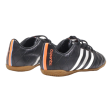 ADIDAS Sneaker Trainers Black Leather Mens UK 5 For Cheap