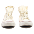 CONVERSE Chuck Taylor All Star High Top Trainers Cream Canvas Mens UK 5.5 Discount