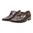 BALLY Oxford Shoes Brown Leather Mens UK 7.5 Supply