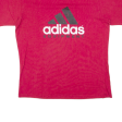 ADIDAS Equipment Mens T-Shirt Red 90s L Cheap