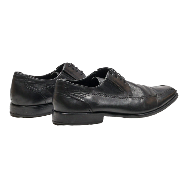 BORELLI Oxford Shoes Black Leather Mens UK 9.5 For Cheap