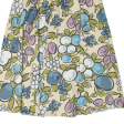 PITAVA All Over Fruit Print Womens Swing Skirt Cream Midi S Supply