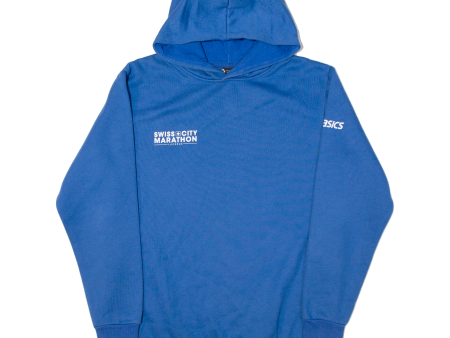 ASICS Mens Blue Hoodie L Online