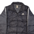 ADIDAS Mens Puffer Jacket Black 90s XL Online Hot Sale