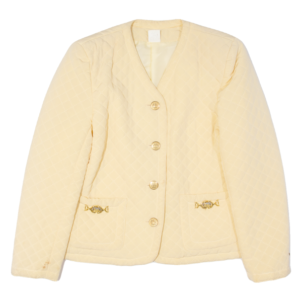 Shirley Womens Quilted Jacket Cream M Supply