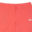 THE NORTH FACE Turn Up Option Womens Utility Shorts Red L W34 Hot on Sale