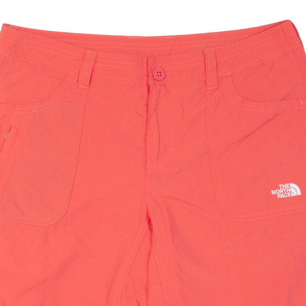 THE NORTH FACE Turn Up Option Womens Utility Shorts Red L W34 Hot on Sale