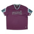 STARTER Black Label Mens Jersey Maroon V-Neck L Online Hot Sale