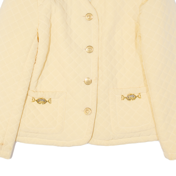 Shirley Womens Quilted Jacket Cream M Supply