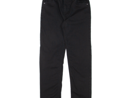 LEVI S 502 Jeans Boys Black Regular Tapered W27 L27 on Sale