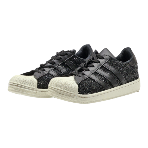 ADIDAS Sneaker Trainers Black Synthetic Womens UK 5.5 For Sale