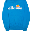 ELLESSE Womens Blue Hoodie UK 10 Online