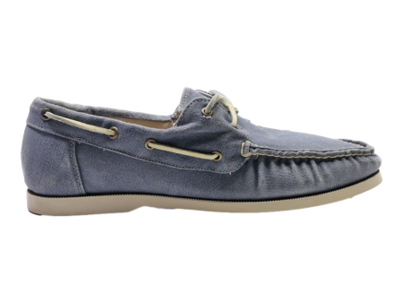 COLE HAAN Espadrille Shoes Blue Canvas Mens UK 9 Hot on Sale