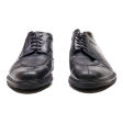 BEXLEY Oxford Shoes Black Leather Mens UK 7.5 Online Sale