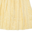 Pleated Womens A-Line Skirt Yellow Knee Length M Sale