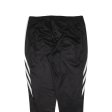 ADIDAS Mens Track Pants Black Tapered L W31 L29 Supply