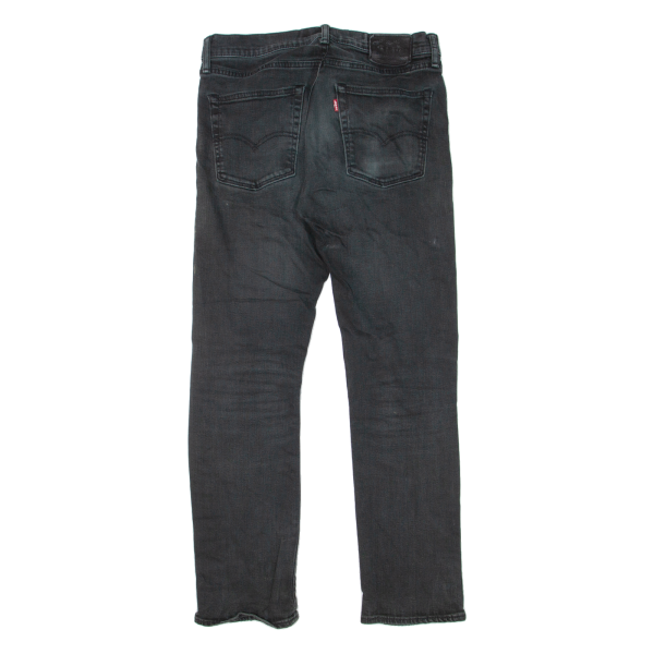 LEVI S 512 Mens Jeans Black Slim Tapered W31 L32 Online