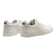 ASICS Sneaker Trainers White Leather Womens UK 4.5 Cheap