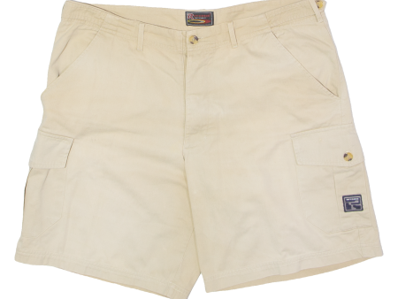 RITCHIE SPORT Mens Cargo Shorts Beige XL W38 Sale