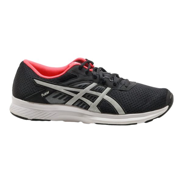 ASICS Fuzor Sneaker Trainers Black Synthetic Womens UK 7 For Cheap