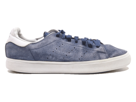 ADIDAS Stan Smith Low Top Trainers Blue Suede Mens UK 7.5 Online now