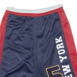 C&A New York #5 Basketball Mens Sports Shorts Blue Striped XS W26 Online Hot Sale