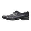 BORELLI Oxford Shoes Black Leather Mens UK 9.5 For Cheap