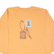 Womens Sweatshirt Orange L Discount