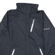 COLUMBIA Omni-Tech Womens Jacket Black Nylon L Sale