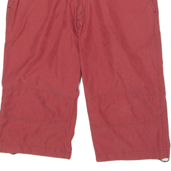 BLUE PLANET Mens Swimming Shorts Red 90s M W34 Cheap