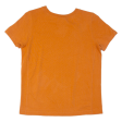 CHAMPION Mens T-Shirt Orange S Cheap