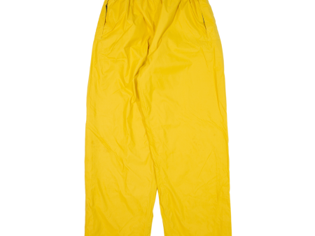 AQUATECH Mens Rain Trousers Yellow Straight L W28 L30 Online Sale