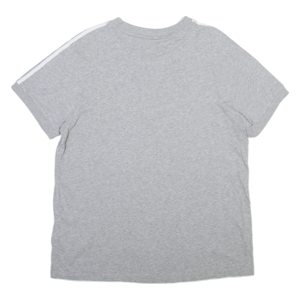 ADIDAS Womens T-Shirt Grey UK 16 Hot on Sale