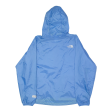 THE NORTH FACE Womens Rain Jacket Blue Nylon Hooded M For Cheap