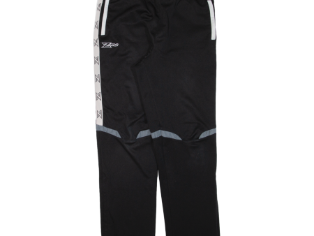 ZONE Mens Track Pants Black Straight XL W33 L30 Discount