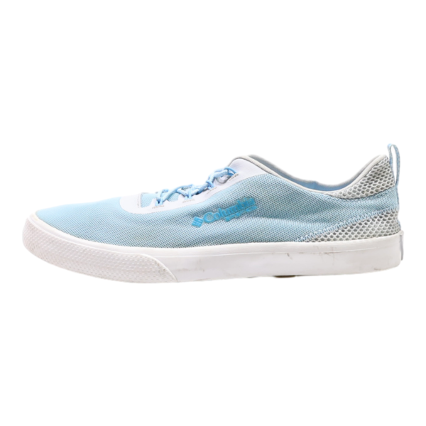 COLUMBIA Low Top Trainers Blue Canvas Womens UK 6.5 Discount