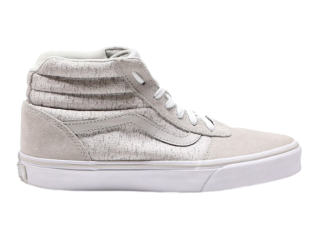 VANS High Top Trainers Grey Synthetic Womens UK 6 Cheap