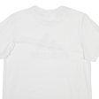 ADIDAS Womens T-Shirt White S Online Sale