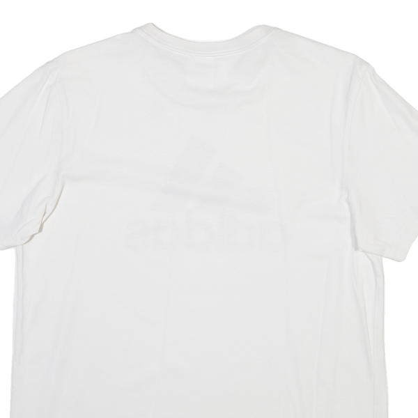 ADIDAS Womens T-Shirt White S Online Sale