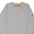 ALPHA INDUSTRIES Mens Sweatshirt Grey USA S Hot on Sale