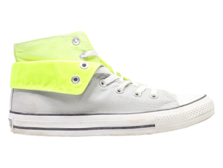 CONVERSE High Top Trainers Grey Canvas Mens UK 6 Sale